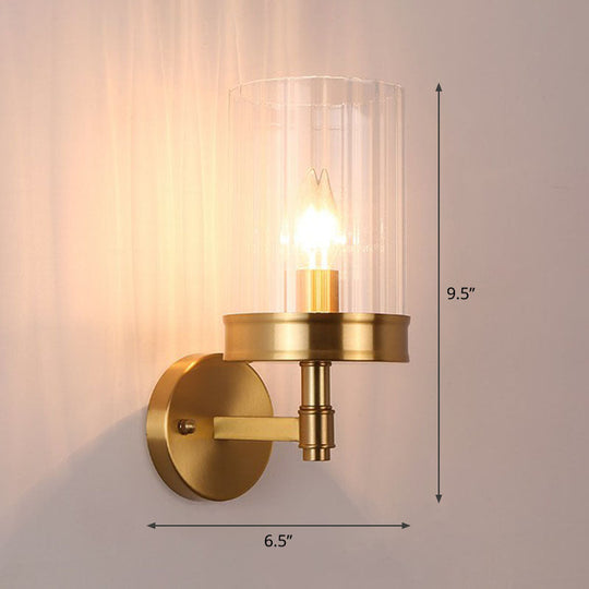 Timeless Elegance Made Simple: The Gold Finish Cup Sconce