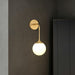 Tessa Warmth Meets Minimalist Style: The Gold Led Wall Lamp