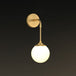 Tessa Warmth Meets Minimalist Style: The Gold Led Wall Lamp / D