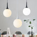 Adeline Modern Globe Pendant - Stylish Glass Light For Dining Rooms Lighting