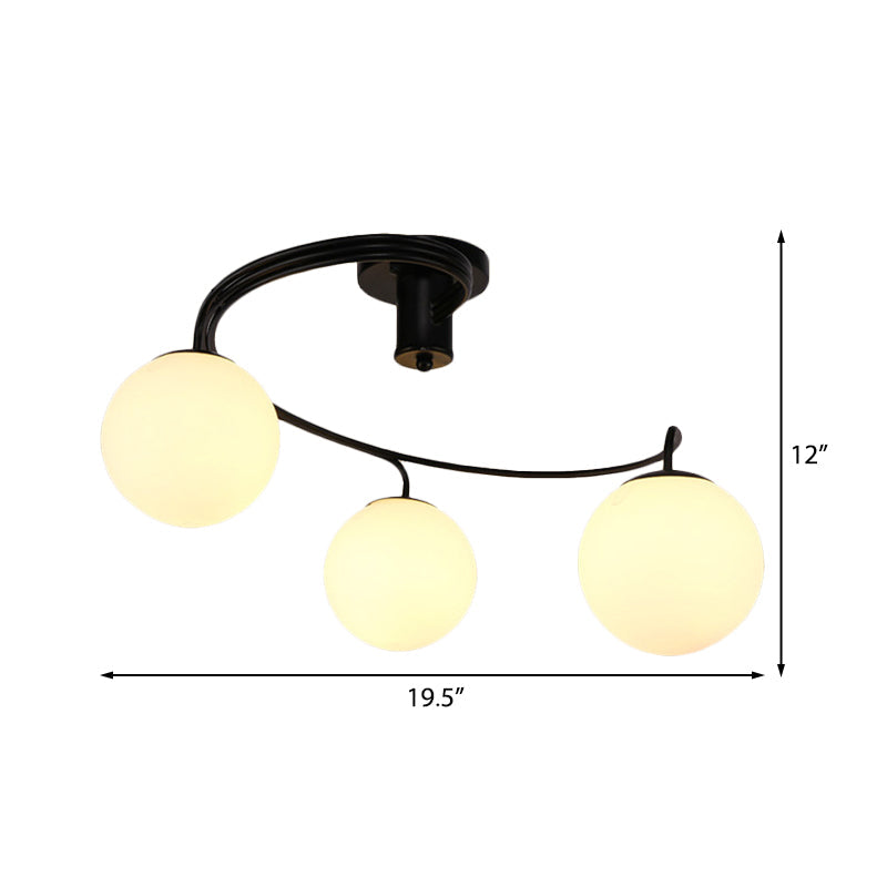 Melissa Timeless Elegance - Semi - Flush Mount Ceiling Light