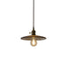 Cecilia Cognac Glass Pendant Lamp: Warm Glow And Industrial Charm