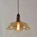 Madison Industrial Pendant: Vintage Charm In Multiple Colors (Clear Amber