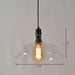 Madison Industrial Pendant: Vintage Charm In Multiple Colors (Clear Amber