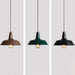 Industrial Iron Pendant Light (1 - Light) - Choose Your Size And Finish