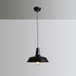 Industrial Iron Pendant Light (1 - Light) - Choose Your Size And Finish