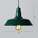 Industrial Iron Pendant Light (1 - Light) - Choose Your Size And Finish