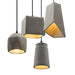 Natalia Modern Grey Horn Pendant Light