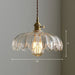 Lucille Scalloped Pendant - Industrial Elegance For Any Space Clear