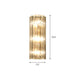 Ariana’s Golden Embrace: Sparkling Elegance Meets Modern Functionality Wall Light