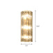 Ariana’s Golden Embrace: Sparkling Elegance Meets Modern Functionality Wall Light