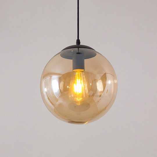 Modern Glass Orb Pendant: Stylish Lighting For Restaurants