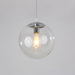 Modern Glass Orb Pendant: Stylish Lighting For Restaurants Clear / 12’