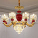 Astoria’s Prismatic Chandelier: Modern Elegance With Vintage Charm (Multiple Colors Sizes) 8 /