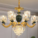 Astoria’s Prismatic Chandelier: Modern Elegance With Vintage Charm (Multiple Colors Sizes) 12 /