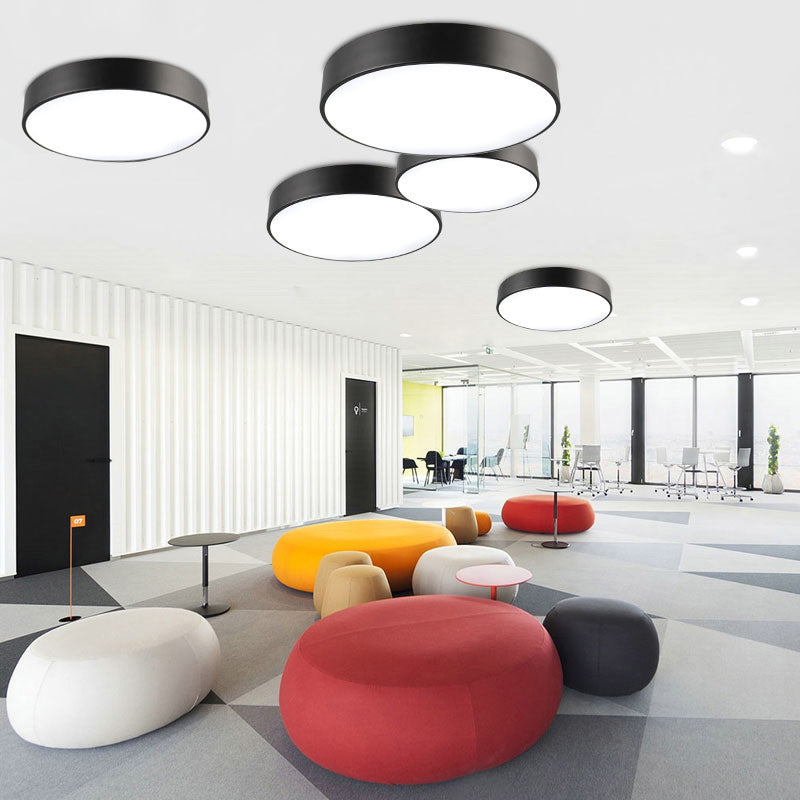 Arianna Modern Flush Mount - Bright & Efficient Led Light For Offices Ceiling