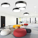 Arianna Modern Flush Mount - Bright & Efficient Led Light For Offices Ceiling