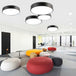 Arianna Modern Flush Mount - Bright & Efficient Led Light For Offices Ceiling