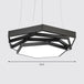 Fiona Elegance Meets Geometric Brilliance: The Hexagonal Led Chandelier Black / White