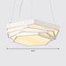 Fiona Elegance Meets Geometric Brilliance: The Hexagonal Led Chandelier White / Warm