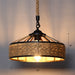 Brielle Charm With The Farmhouse Hemp Rope Pendant Light Brown / 12’ Lights