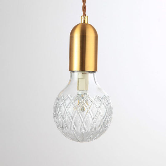 Ella Industrial Brass Pendant Lamp: A Touch Of Vintage Charm