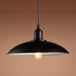 Industrial Edge Meets Modern Versatility: Black Metal Dome Pendant Light