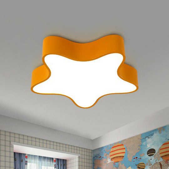 Aurora’s Colorful Starry Night Led Ceiling Light For Kids