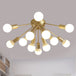 Nova’s Mid - Century Modern Sputnik: A Stellar Addition To Your Living Room 12 / Gold