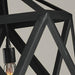 Captivating Geometry Meets Industrial Charm: The Geometric Hanging Lamp