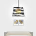 Isabella’s White Glass Dome Pendant Light