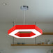 Stella’s Contemporary Led Honeycomb Pendant Light - Vibrant Green/Blue/Red In White/Warm/Natural