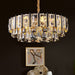 Sparkling Elegance: Clear Beveled Crystal Chandelier