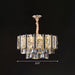 Sparkling Elegance: Clear Beveled Crystal Chandelier 11 /