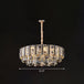 Sparkling Elegance: Clear Beveled Crystal Chandelier 15 /