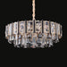 Sparkling Elegance: Clear Beveled Crystal Chandelier