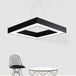 Ethan’s Modern Black Pendant - Adjustable Led Light For Office (Multiple Sizes) / 23.5’ White