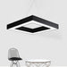 Ethan’s Modern Black Pendant - Adjustable Led Light For Office (Multiple Sizes)