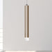 Ethan’s Modern Slim Pendant Lamp: A Touch Of Sophistication In Multiple Sizes Gold / 12 White