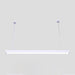 Sleek Acrylic Bar Led Pendant Light White / 23.5’