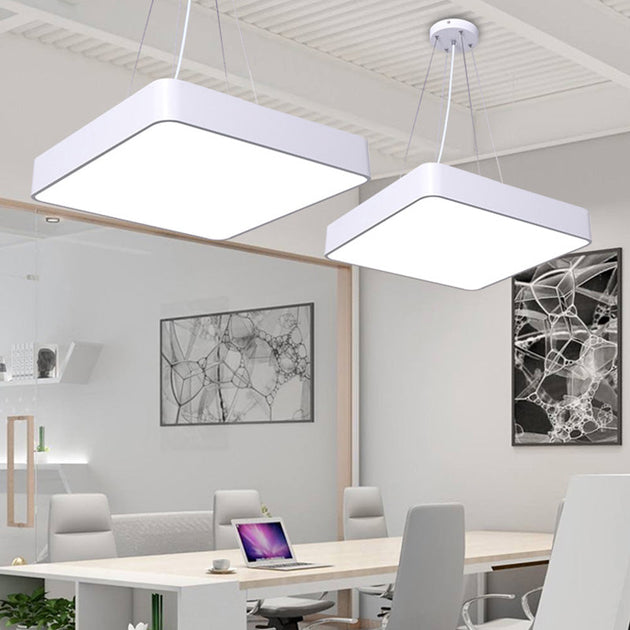 Oscar’s Modern Square Led Pendant Light: Efficient Illumination For Commercial Spaces