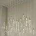 Modern Elegance Meets Brilliance: The Gold Led Waterdrop Pendant Light / Bubble