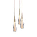 Modern Elegance Meets Brilliance: The Gold Led Waterdrop Pendant Light