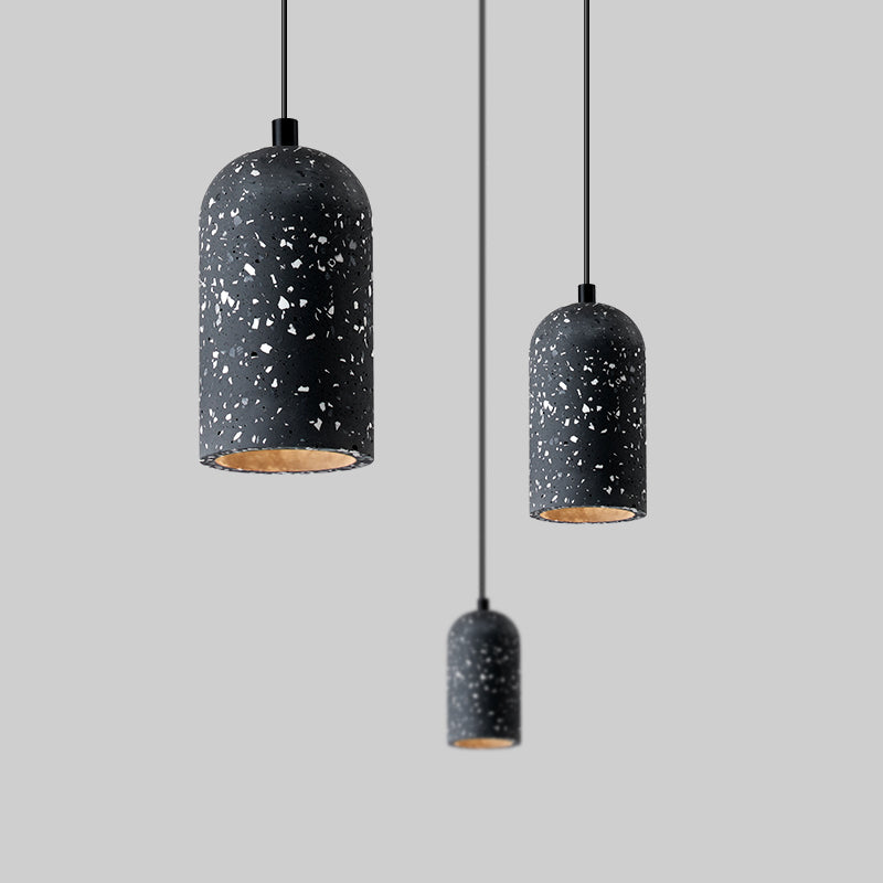 Amara Modern Terrazzo Pendant: A Touch Of Nordic Style And Flair For Your Bedroom Black Pendant