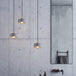 Daniela Modern Terrazzo Pendant - Adjustable Hanging Light With Rotary Switch