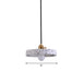 Daniela Modern Terrazzo Pendant - Adjustable Hanging Light With Rotary Switch