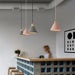 Modern Minimalism Meets Warmth: Concrete Pendant Lamp