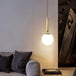 Modern Elegance Meets Warmth: Opal Glass Globe Pendant Light