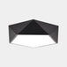 Catalina Minimalism Meets Efficiency: Led Ceiling Mount Light Black / Small Geometric