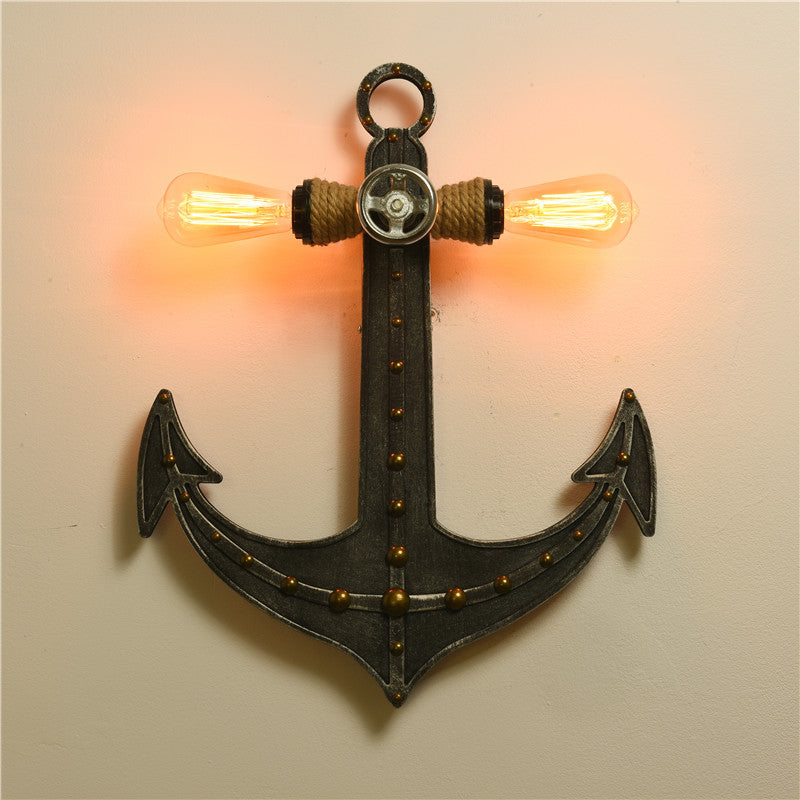 Anchor Your Space In Industrial Style: The Iron Wall Lamp Wall Light